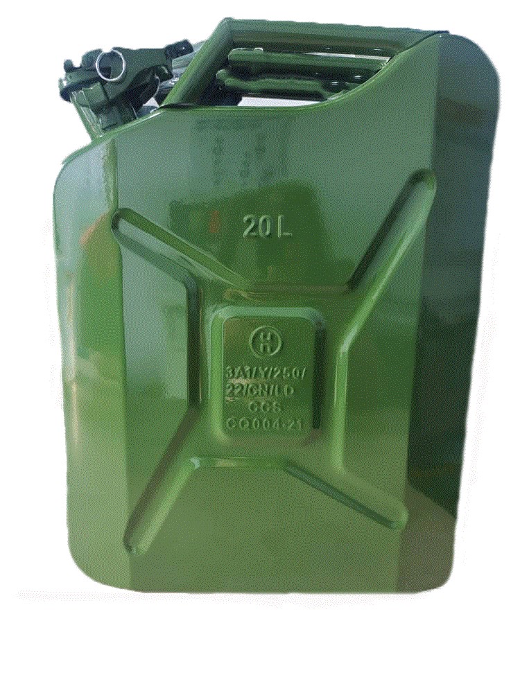 Каністра металева 20л зелена AUTO ASSISTANCE LD-YG-L20